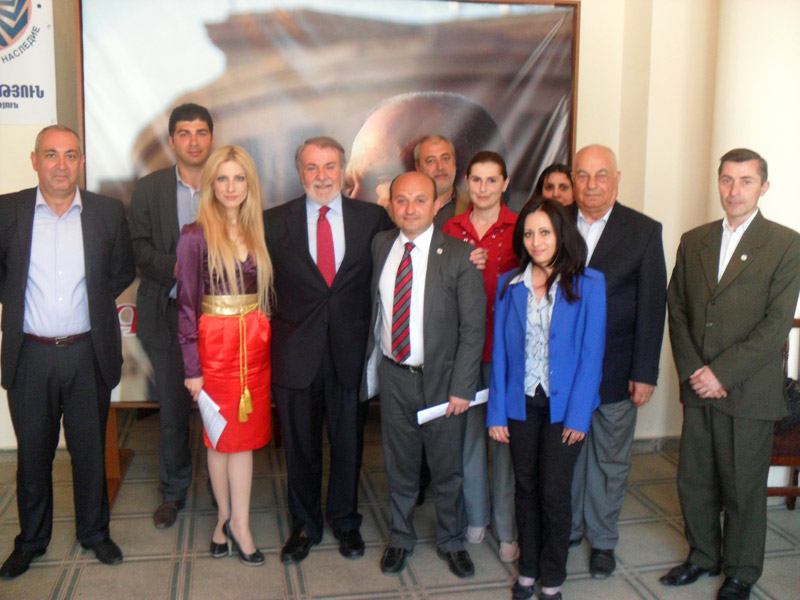 Խայմե Մայոր Օրեխայի պատվին ընդունելություն «Ժառանգությունում»