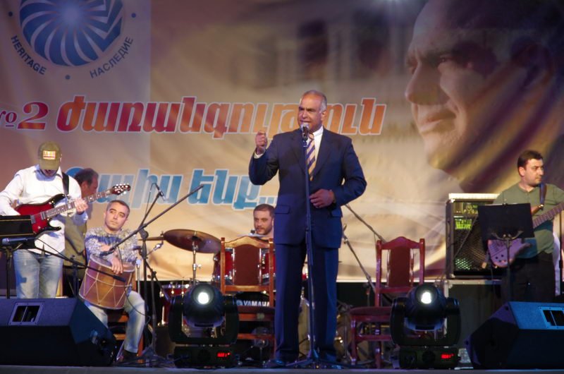 «Ժառանգության» քարոզարշավը վերածվեց համաժողովրդական տոնախմբության