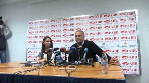 Րաֆֆի Հովհաննիսյանի մամուլի ասուլիսը «Peoplemeter» ակումբում