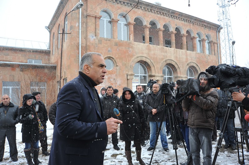 Րաֆֆի Հովհաննիսյանի քարոզարշավը Արարատի մարզում