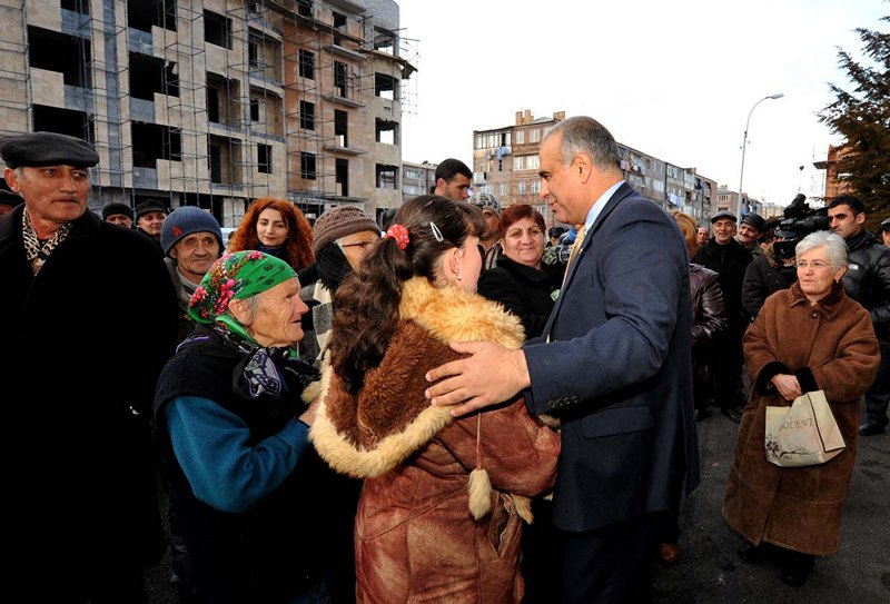 Րաֆֆի Հովհաննիսյանի հանդիպումները Կոտայքում