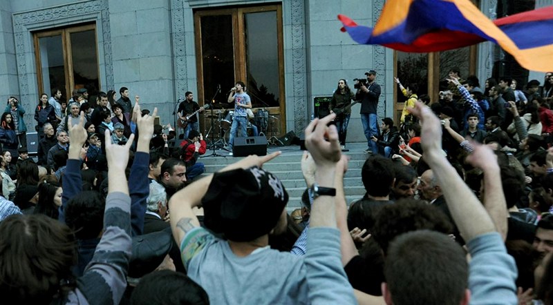 Ռոք փառատոն Ազատության հրապարակում