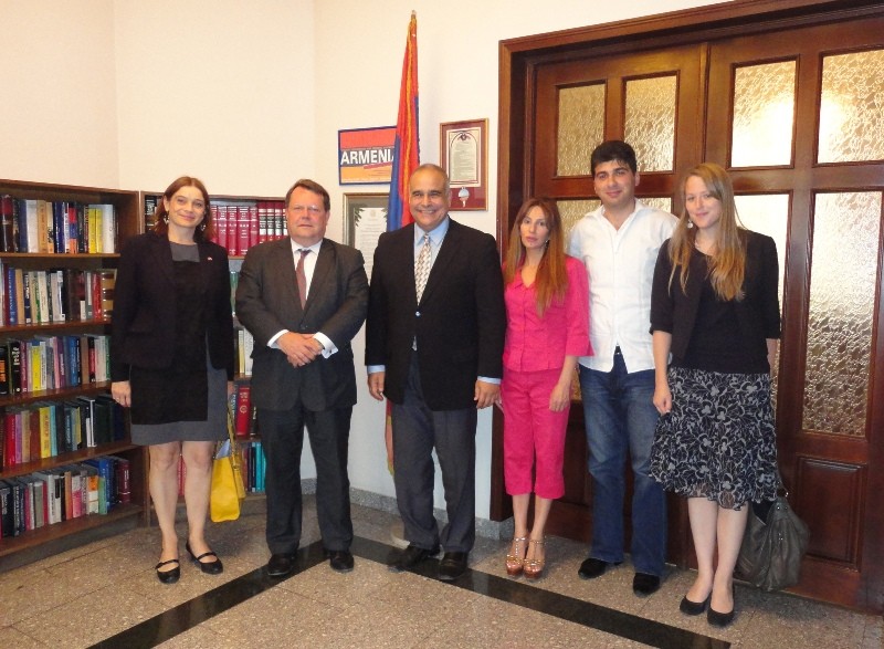 Րաֆֆի Հովհաննիսյանն ընդունեց դեսպան Դիրկ Յան Կոպին