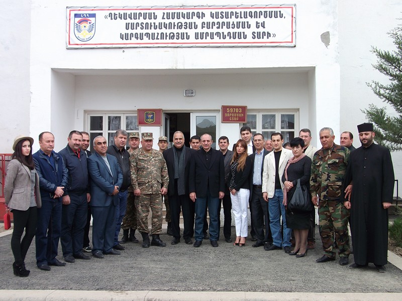 Արցախում հանդիպեցին Րաֆֆի Հովհաննիսյանն ու Բակո Սահակյանը