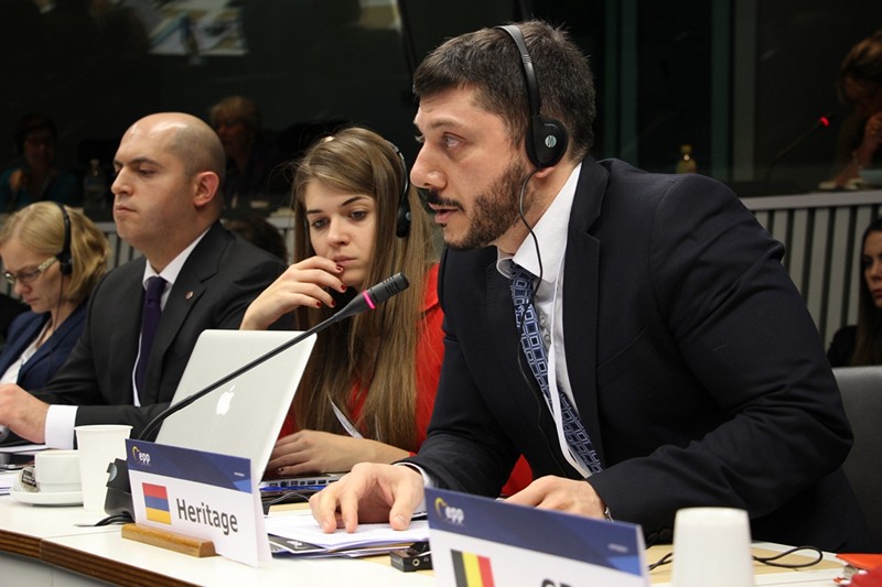 «Ժառանգություն»-ից Խուրշուդյանը ներկայացնում է հայկական հարցը Բրյուսելում