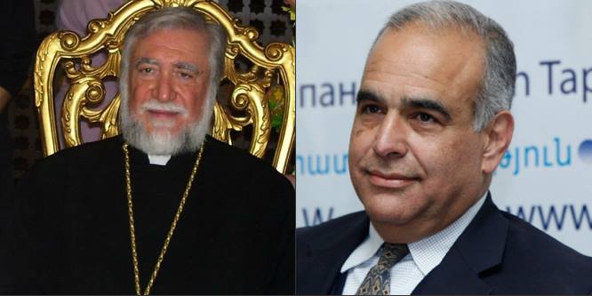 Րաֆֆի Հովհաննիսյանի այցը Լիբանան. Հանդիպում Արամ Ա կաթողիկոսի հետ